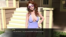 Pine falls big tits porn in 3d hentai game