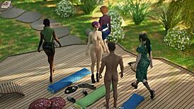 Hey, Busty Red Head Exposes Massive Cock In Taboo University.