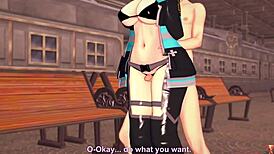 Is this smokin' cosplayer unleashing hot stream in missionary pov?