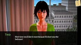 I explore my new family in this erotic anime hentai.