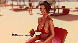 Complete Gameplay Unveiled! Life in Santa County Part 15 with Big Tits Model