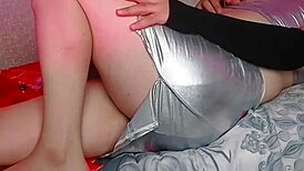 blue dress crossdresser teases, watch my big butt bounce, sexy sissy vibes! 😜