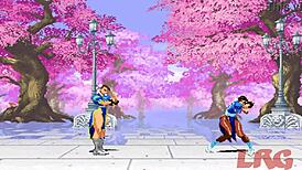 The tqh 0 mai team faces off against the chunli team in a thrilling anime showdown