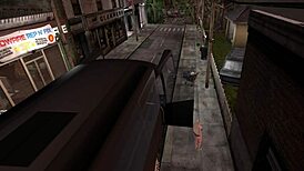 her big ass shaking as he pounds her interracial style