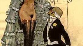 Vintage Erotic Art With a Seductive Retro Twist