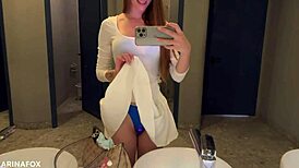 Exploring remote pleasure multiorgasms in public 😘