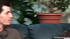 Aiden blue gets his very first big gay video