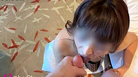 Watch Vivi Starr Deliver Hot Oral Action And Swallow Every Drop!