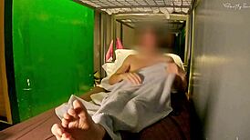 Hostel Mixed Room Shared Bathroom Handjob Sparks Unexpected Thrills