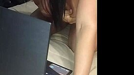 Lenev8 displays her pierced clit and uses toys on her pussy in this webcam show.