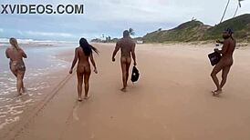 Damn! Took My Friend to Nudist Beach for Wild African Gay Action! Unforgettable Fetish Fun!