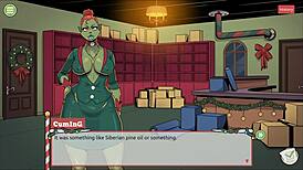 i'm so excited for claus secret surprise, the boss's huge cock is amazing!