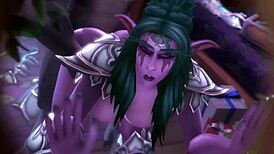 3D Porn Tyrande Jaina Alexstrasza Elves Fuck!