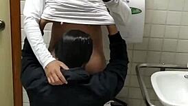 Got a Tasty Blowjob from a Guy in the Disabled Bathroom