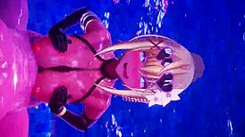 konosuba bikini fuck!