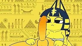 Original Ankha Animation With Suggestive Hentai Scenes