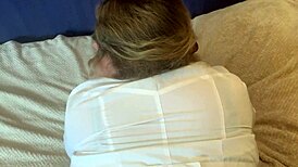 anal punishment hits hard for chubby blonde nurse with big white ass and huge tits.