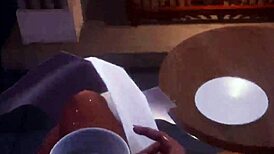 Konosuba animation with threesome creampie and blowjob 😏