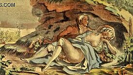 vintage erotic drawings bring steamy fantasies to life in vivid detail