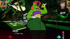 Playing Unfinished FNAF Game in Garage