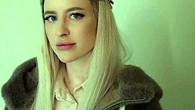 raw unplanned sex in public hallway, nearly caught while pounding her hard