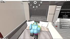 I watch these Roblox furry gays have comfortable oral sex in their world