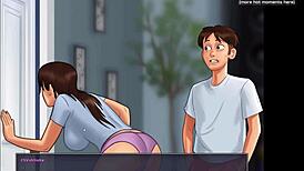 iwia makes her girlfriend squirt with licking and kissing