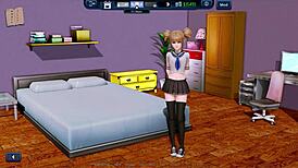 Embarking on adventures in Harem Hotel 91, a game set in a luxurious hotel.