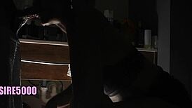 she spits on your dick in this hot couple scene