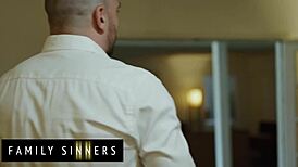 Naughty Kenna James Craves Stepdad Stirling's Hard Cock