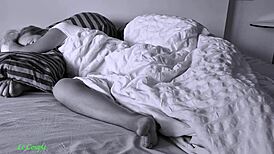 Slip your hard cock into wife’s wet morning pussy for loud moans