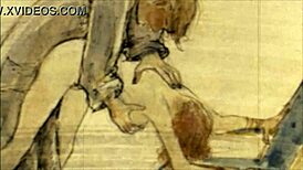 Curious about vintage erotic drawings with a seductive retro charm?