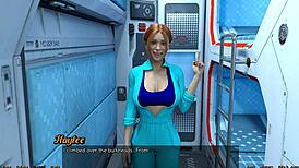 stranded in space 7, red haired step sister in the shower, oh no i cant resist