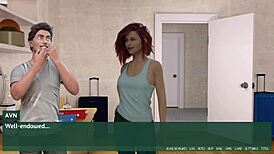 PLEASURE THIEVES 01 - BURGLAR COMES TO UNIVERSITY FOR CURVY CREAMPIE DATING GAME