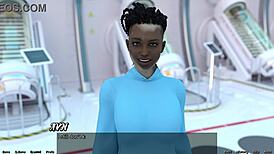 stranded in space 7, red haired step sister in the shower, oh no i cant resist