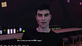 I am playing being a dik 213 chick route with some errors