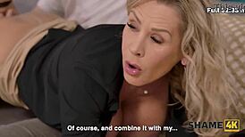 Shame4k reveals mature French mom with boy in live sex