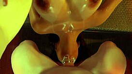 3D VR Porn Busty Brunette Small Teen with Big Tits Fucked Hard