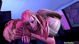 Umm, so we meet again... this 3D hentai ladyboy is drivin’ me crazy!