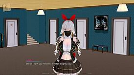 Harem Hotel 90 - The Anime Game Continues With More Adventures