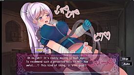 Slum Guides Part 4: Bound Anime Hentai Game With Wild Toy Action