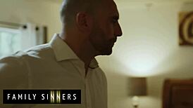 Naughty Kenna James Craves Stepdad Stirling's Hard Cock