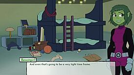 jinx from 18titans part 13 in anime style 😊