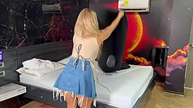 Hotel Milf with Big Ass Gets Naughty with Jacob Newman