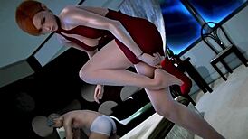 waifu academy - chatherine 18 nude scenes with cute boobs tits outfit and huge sexy game action