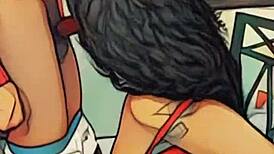 Yo, Mommy slurps stepbro's big cock like she's got no teeth!