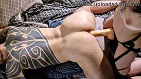 He can’t resist my peggin’ skills, I dominate him every time