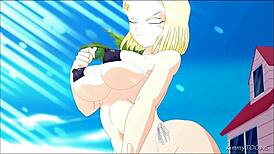 Android Quest for Balls - Dragon Ballz Sex Scenes with Moaning Asian