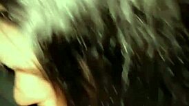 In the park, I fucked my stepsister with her big cock, giving her a facial cumshot.