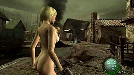 yo, check ashley nude in resident evil 4 gameplay! 😍
